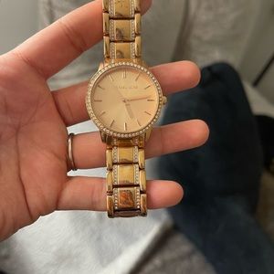 MK Gold Watch